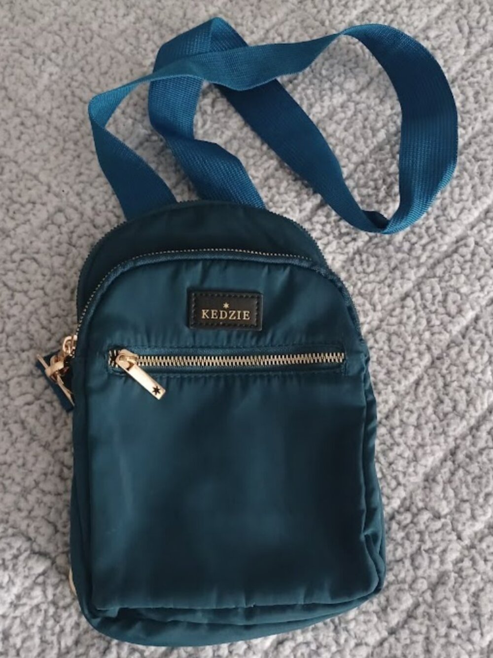 KEDZIE Teal Crossbody/Shoulder Bag